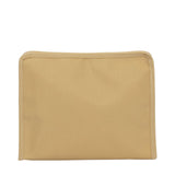 ROADIE LARGE Zip Pouch - COATED CANVAS KHAKI