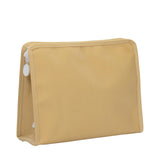 ROADIE LARGE Zip Pouch - COATED CANVAS KHAKI