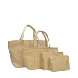 MEDIUM TOTE - COATED CANVAS KHAKI