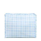 ROADIE LARGE Zip Pouch - PIMLICO PLAID BLUE