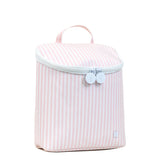 TAKE AWAY INSULATED LUNCH BAG - PIMLICO STRIPE PINK