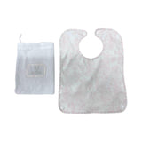 BEST BIB - BUNNY TOILE PINK *2 PC PRE-PACK