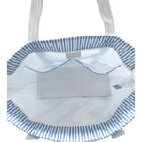 JUMBO TOTE - X-Large Tote PIMLICO STRIPE CHAMBRAY