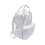 QUILTED ALL YOU NEED BAG - PIMLICO STRIPE BLUE