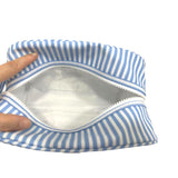 STOWAWAY Toiletry Bag - PIMLICO STRIPE CHAMBRAY
