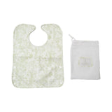 BEST BIB - BUNNY TOILE GREEN *2 PC PRE-PACK*