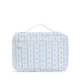 BUNDLE UP2 Hanging Toiletry Bag - RIBBON FLORAL BLUE