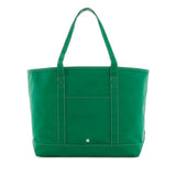 MAXI TOTE - COATED CANVAS Large KELLY GREEN