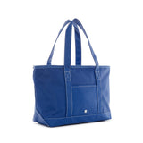 MEDIUM TOTE - COATED CANVAS BLUE BELL