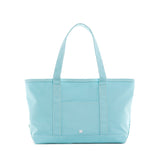 MEDIUM TOTE - COATED CANVAS LAKE BLUE