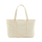 MEDIUM TOTE - COATED CANVAS NATURAL