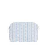 GOODIE COSMETIC BAG - RIBBON FLORAL BLUE