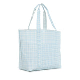 JUMBO TOTE - X-Large Tote PIMLICO PLAID BLUE