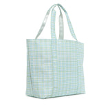 JUMBO TOTE - X-Large Tote CLASSIC PLAID GREEN
