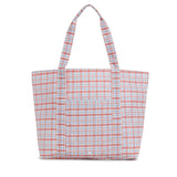 JUMBO TOTE - X-Large Tote CLASSIC PLAID RED