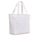 JUMBO TOTE - X-Large Tote RIBBON FLORAL PINK