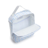 LUNCH BOX Insulated Lunch Bag - RIBBON FLORAL BLUE