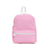 MINI BACKER - GINGHAM PINK Backpack