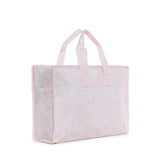 OVERNITE TOTE - BUNNY TOILE PINK