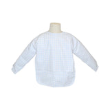 PERFECT SMOCK LARGE - PIMLICO CHECK BLUE *2 PC PRE-PACK*