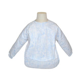 PERFECT SMOCK LARGE - BUNNY TOILE BLUE  *2 PC PRE-PACK*