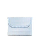 QUILTED CHANGING MAT - PIMLICO STRIPE BLUE