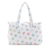 QUILTED STROLLER BAG - MACARON