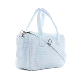 QUILTED STROLLER BAG - PIMLICO STRIPE BLUE