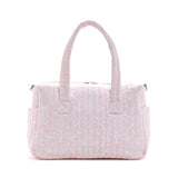 QUILTED STROLLER BAG - WOODLAND PINK