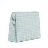 ROADIE LARGE Zip Pouch - CLASSIC PLAID GREEN