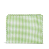ROADIE LARGE Zip Pouch - GINGHAM LEAF2