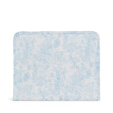 ROADIE LARGE Zip Pouch - BUNNY TOILE BLUE