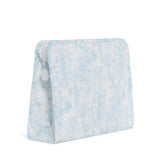 ROADIE LARGE Zip Pouch - BUNNY TOILE BLUE