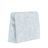 ROADIE LARGE Zip Pouch - BUNNY TOILE BLUE