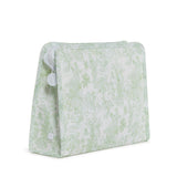 ROADIE LARGE Zip Pouch - BUNNY TOILE GREEN