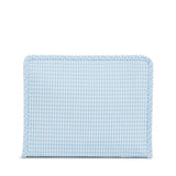 ROADIE LARGE Zip Pouch - GINGHAM MIST