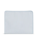 ROADIE LARGE Zip Pouch - PIMLICO STRIPE BLUE