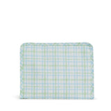 ROADIE MEDIUM Zip Pouch - CLASSIC PLAID GREEN