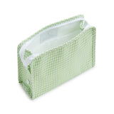 ROADIE LARGE Zip Pouch - GINGHAM LEAF2