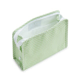 ROADIE MEDIUM Zip Pouch - GINGHAM LEAF2