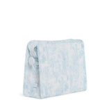 ROADIE MEDIUM Zip Pouch - BUNNY TOILE BLUE