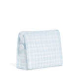 ROADIE MEDIUM Zip Pouch - PIMLICO PLAID BLUE