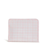 ROADIE MEDIUM Zip Pouch - PIMLICO PLAID PINK