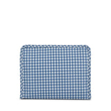 ROADIE MEDIUM Zip Pouch - RODEO CHECK INDIGO