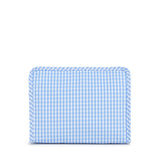 ROADIE MEDIUM Zip Pouch - GINGHAM SKY