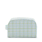 STOWAWAY Toiletry Bag - CLASSIC PLAID GREEN