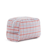 STOWAWAY Toiletry Bag - CLASSIC PLAID RED