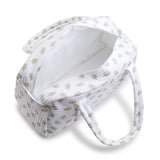 QUILTED GRANDE DUFFEL - TEDDY BEAR