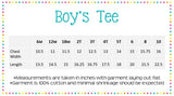 School Tools Letter with Name Monogrammed Back to School Shirt