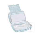 BUNDLE UP 2 Hanging Toiletry Bag - PETITE FLEUR BLUE